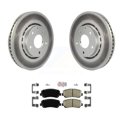 Kit de rotors de frein à disque et de plaquettes en céramique avec revêtement avant pour Mazda CX-5 KGA-100140