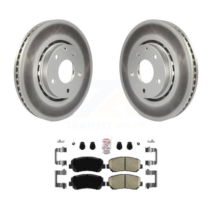 Kit de rotors de frein à disque et de plaquettes en céramique avec revêtement avant pour Mazda CX-5 KGA-100141