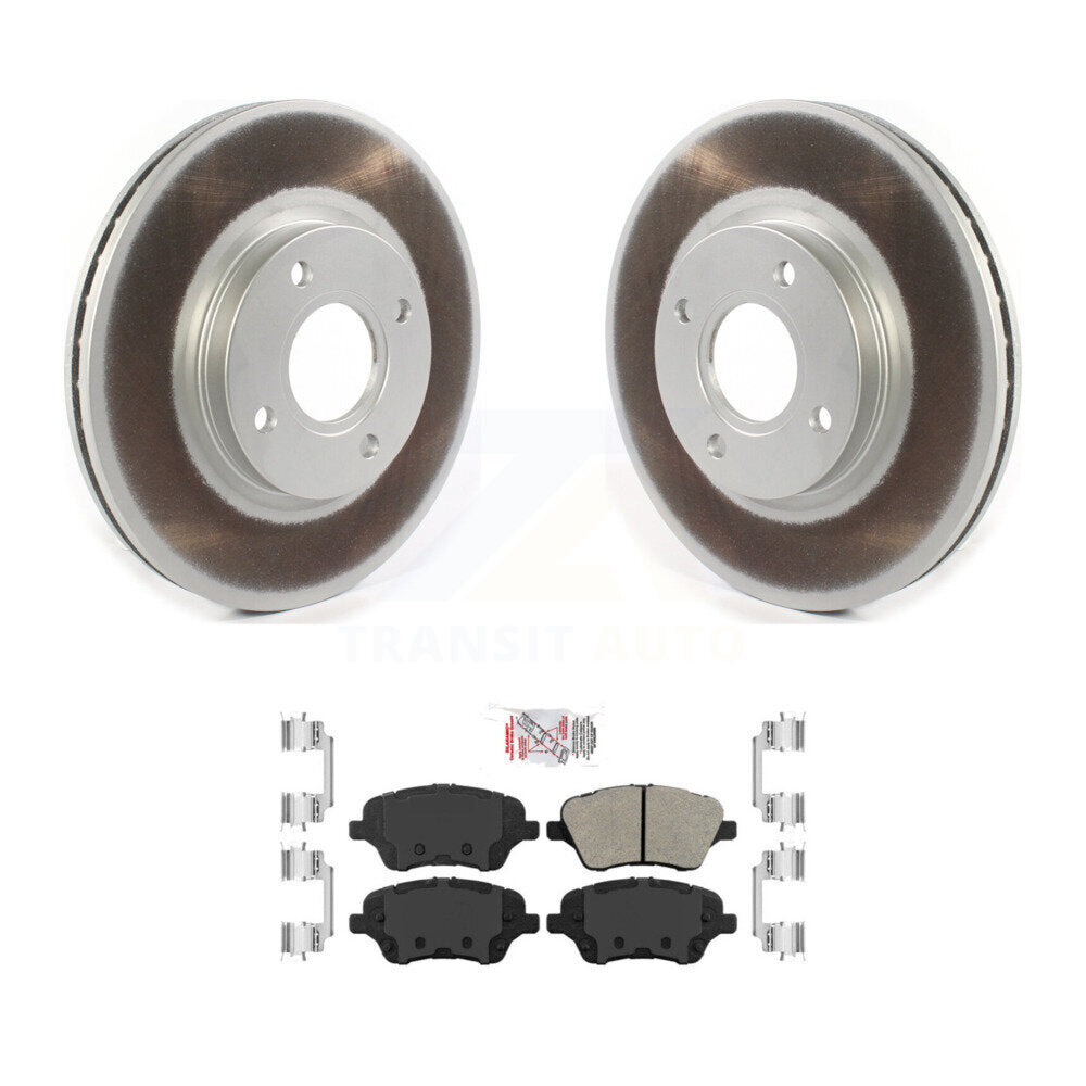 Kit de plaquettes de frein à disque semi-métalliques avec revêtement avant, pour Ford Fiesta S 2014 – 2019