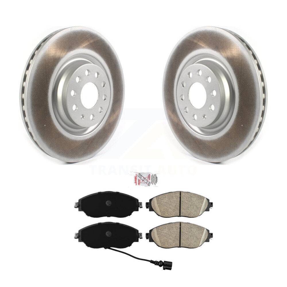 Kit de plaquettes de frein en céramique avec revêtement avant, pour Volkswagen Jetta Golf R GTI Audi S