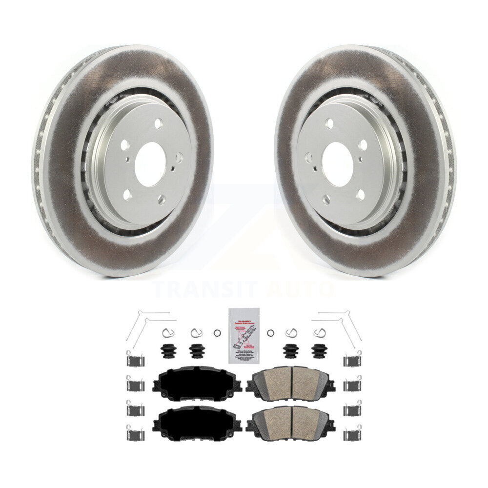 Kit de plaquettes en céramique pour rotor de frein à revêtement avant, pour Toyota Camry 20-23 avec emballage TRD
