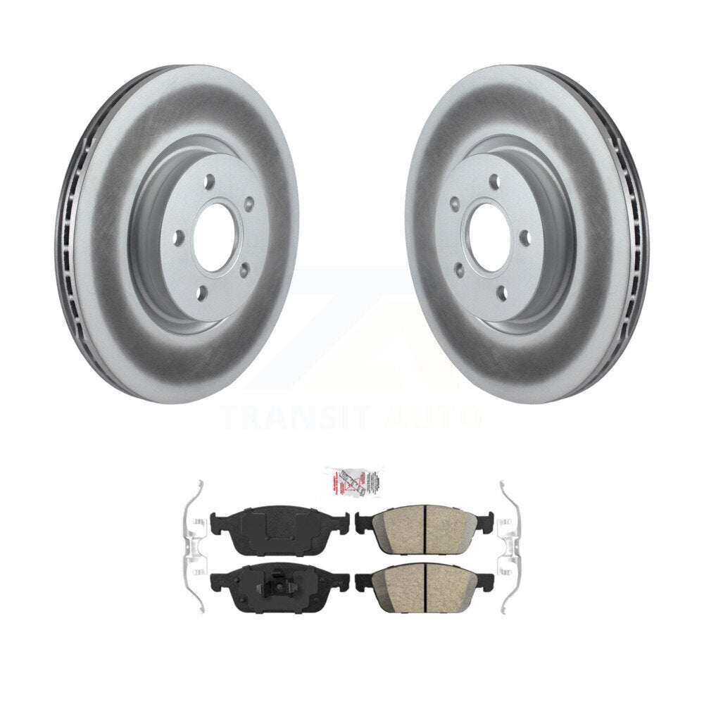 Kit de plaquettes en céramique pour Rotor de frein à revêtement avant, pour Ford Escape Transit Connect Lincol