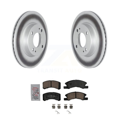 Kit de plaquettes en céramique pour Rotor de frein à disque avec revêtement avant, pour Mitsubishi Mirage G 2017 – 2024