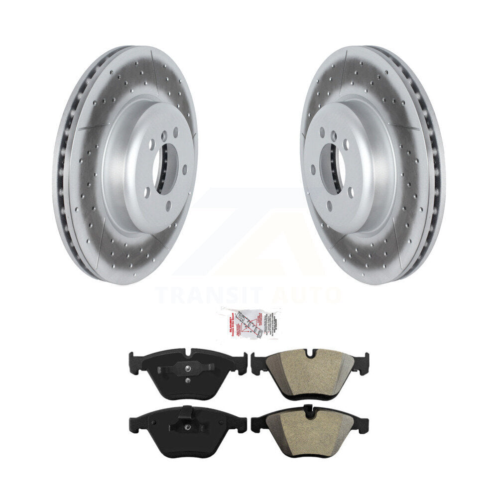 Kit de plaquettes de frein semi-métalliques pour rotor de frein avant, pour BMW 335i cabriolet/coupé 2012