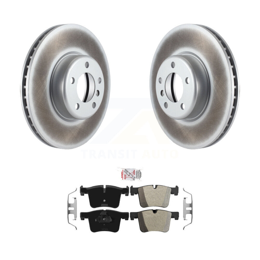 Kit de disques de frein à disque avec revêtement avant et plaquettes semi-métalliques pour BMW 335i xDrive G