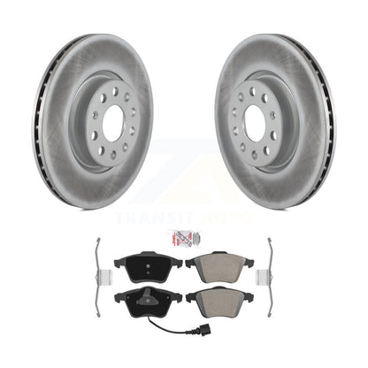 Kit de plaquettes de frein semi-métalliques pour rotors de frein avant pour Audi TT Quattro 3.2 2008-2009