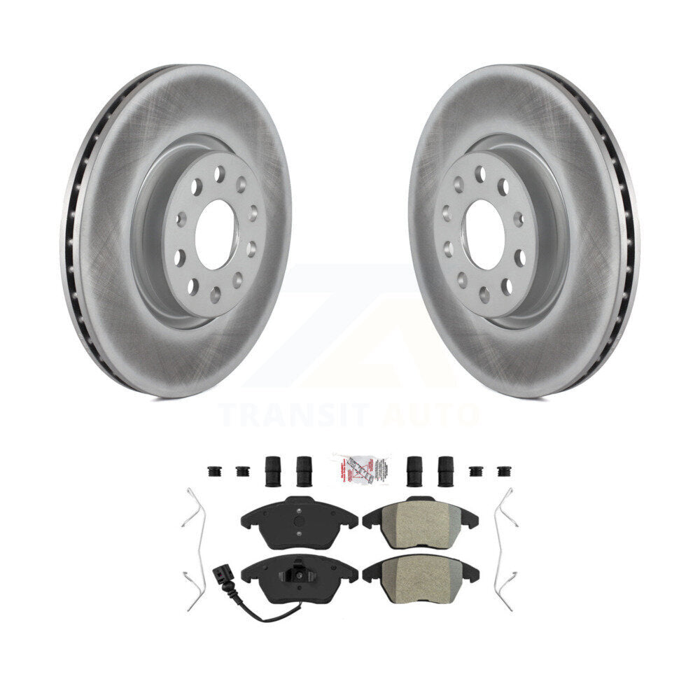 Kit de plaquettes de frein semi-métalliques pour rotors de frein avant, pour Volkswagen Jetta Beetle Rabbi