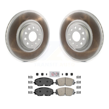 Rotor de frein à disque à revêtement avant et Kit de plaquettes en céramique pour Volkswagen Atlas Cross Spor