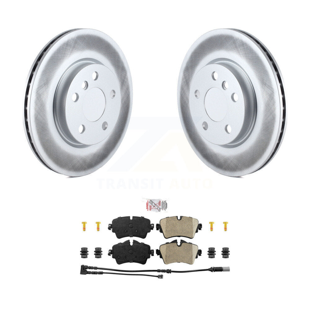Kit de rotors de frein à disque à revêtement avant et de plaquettes en céramique pour Mini Cooper Clubman