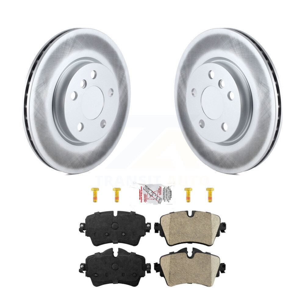 Kit de rotors de frein à disque à revêtement avant et de plaquettes en céramique pour Mini Cooper Clubman