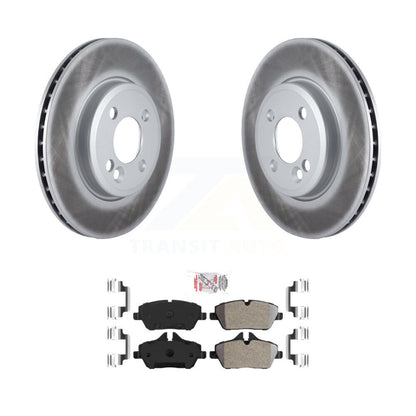 Kit de disques de frein à disque avec revêtement avant et plaquettes semi-métalliques pour Mini Cooper