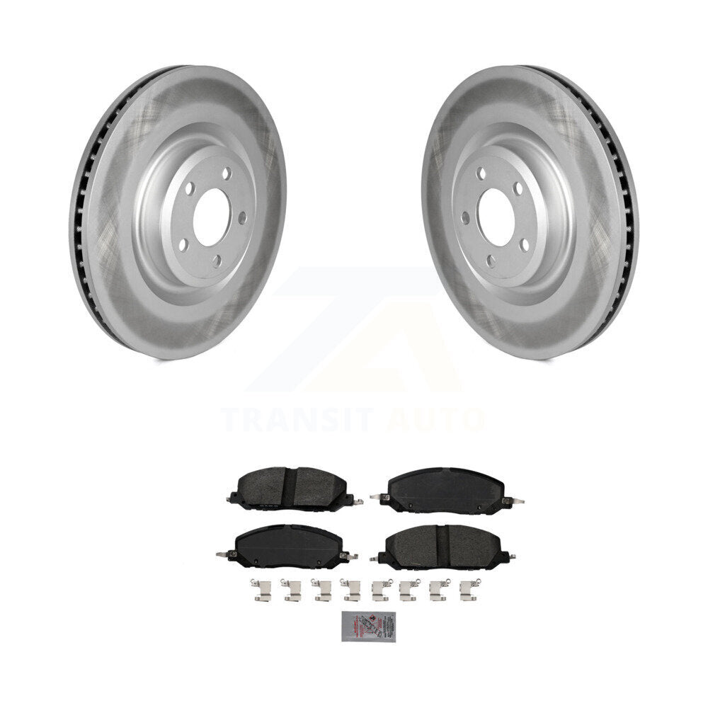 Kit de plaquettes semi-métalliques de Rotor de frein à revêtement avant, pour Ford Explorer Lincoln Aviato