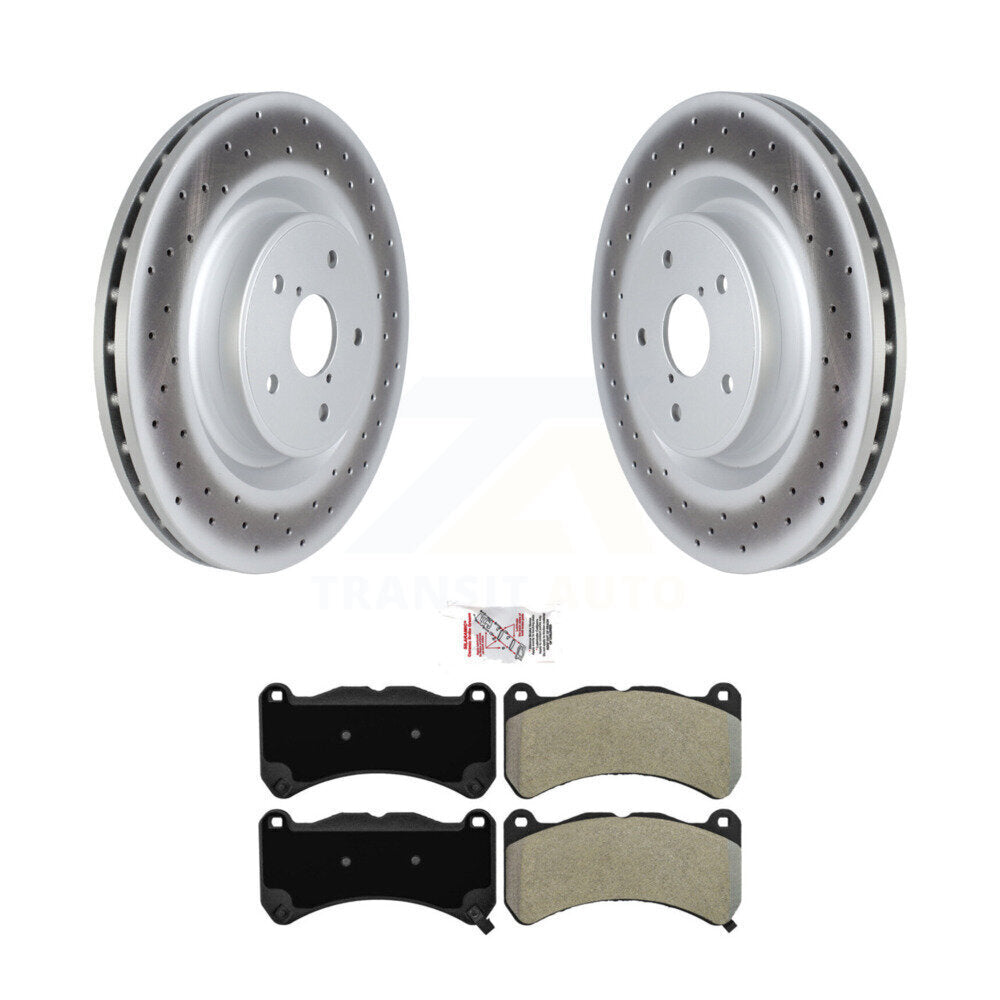 Kit de plaquettes de frein à disque semi-métalliques avec revêtement avant, pour Subaru WRX ST 2018 – 2020