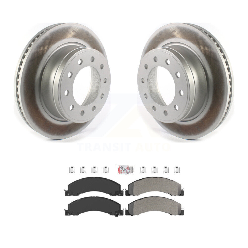 Kit de plaquettes de frein semi-métalliques avec revêtement avant, pour Ram Dodge Sterling Truck 450