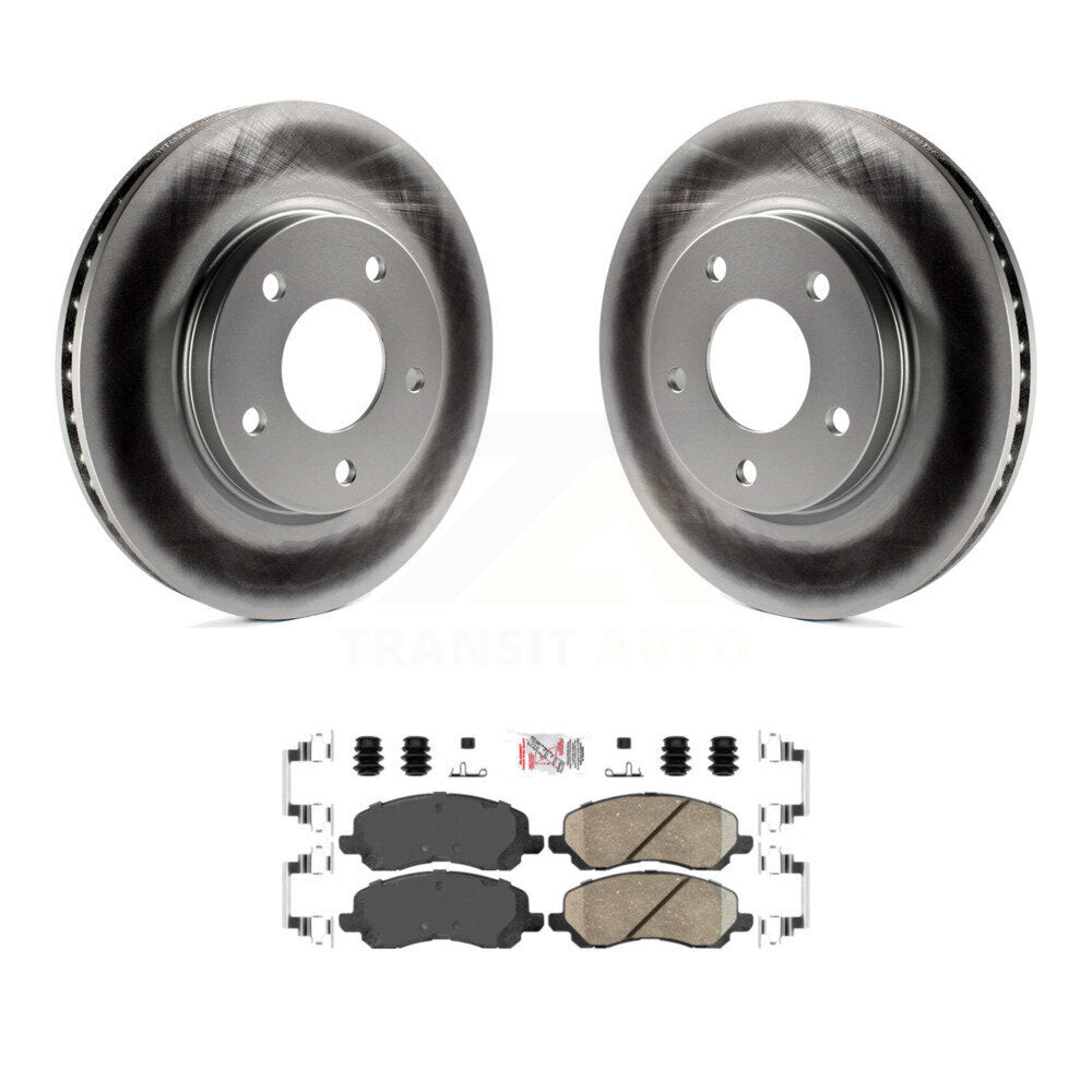 Kit de plaquettes en céramique pour rotors de frein à disque, manteau avant, pour Mitsubishi Lancer Dodge Calibe