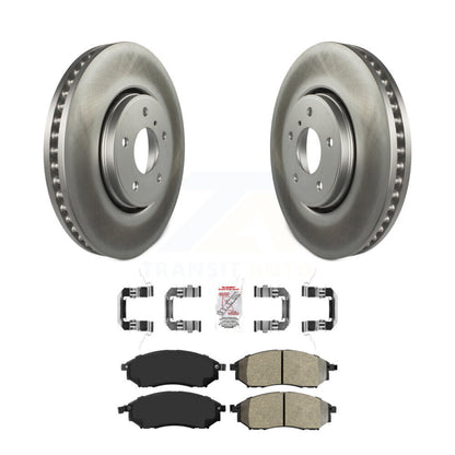 Kit de plaquettes de frein à disque semi-métalliques avec revêtement avant, pour INFINITI FX35 FX37 FX4