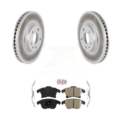 Rotors de frein à disque à revêtement avant et Kit de plaquettes en céramique pour Ford Fusion Lincoln MKZ