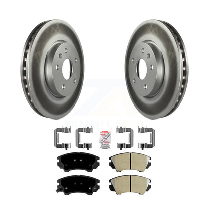 Kit de plaquettes de frein semi-métalliques avec revêtement avant, pour Chevrolet Camaro GMC Terrai