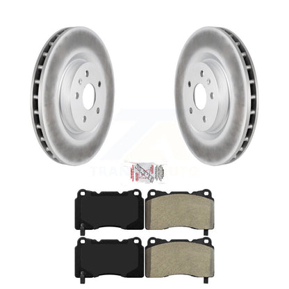 Rotor de frein à disque à revêtement avant et Kit de plaquettes semi-métalliques pour Pontiac G8 Buick Rega