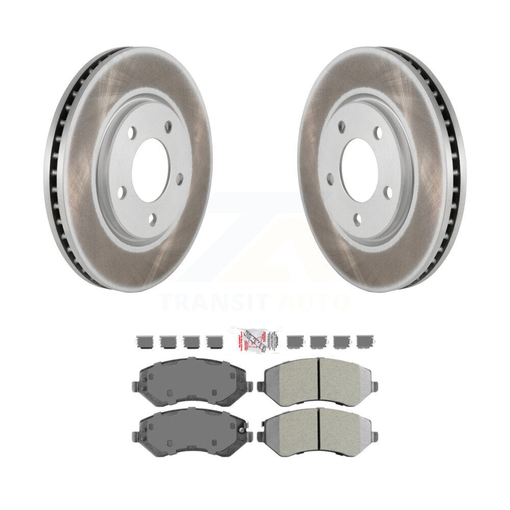 Kit de plaquettes de frein semi-métalliques avec revêtement avant, pour Dodge Grand Caravan Chrysler