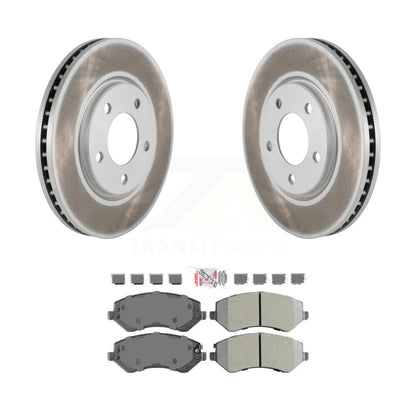 Kit de plaquettes de frein semi-métalliques avec revêtement avant, pour Dodge Grand Caravan Chrysler