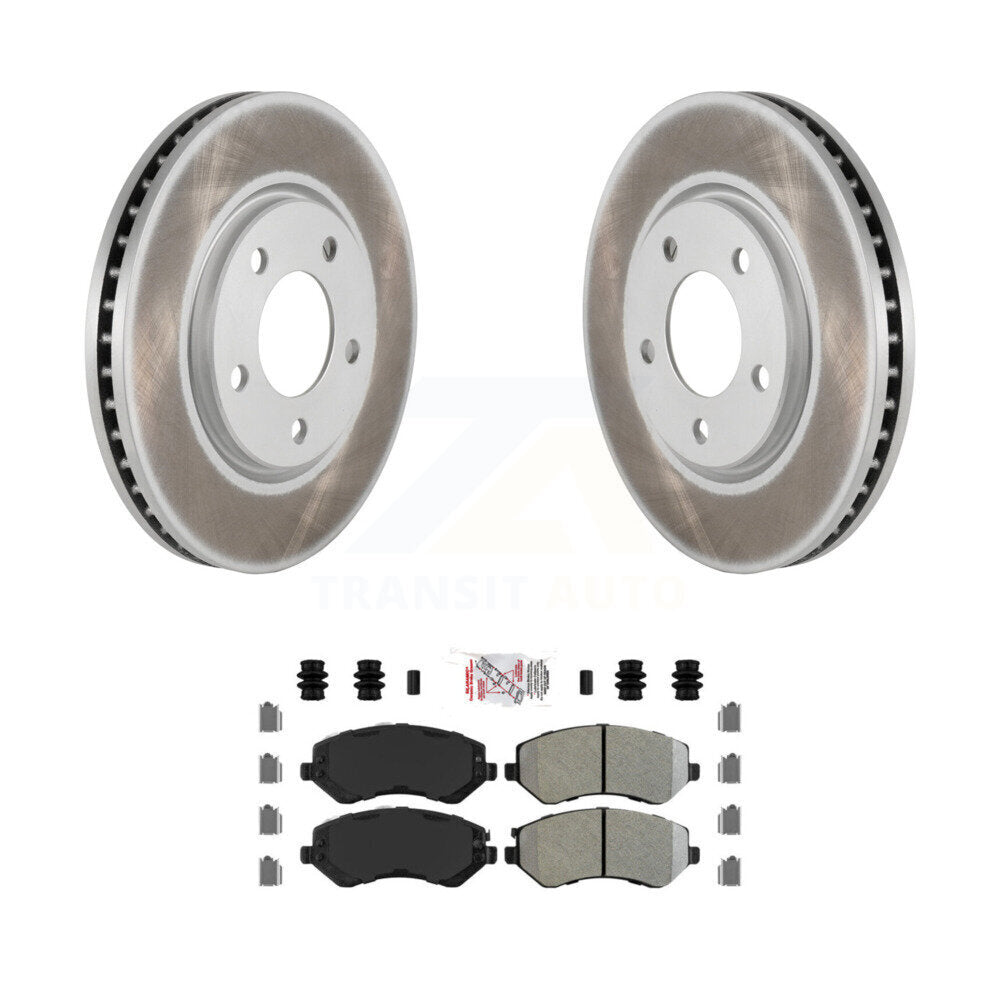 Kit de plaquettes de frein semi-métalliques avec revêtement avant, pour Dodge Grand Caravan Chrysler