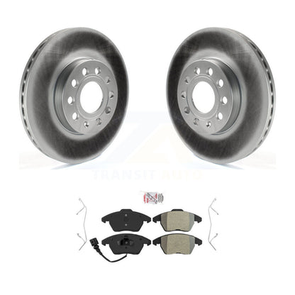 Kit de plaquettes semi-métalliques de Rotor de frein de manteau avant pour Volkswagen Jetta Golf Beetle A
