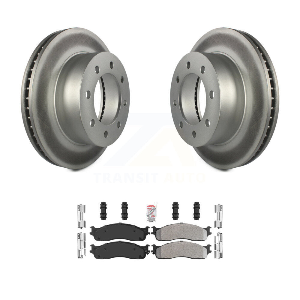 Kit de plaquettes semi-métalliques de Rotor de frein à disque à revêtement avant, pour Dodge Ram 1500 3500 250
