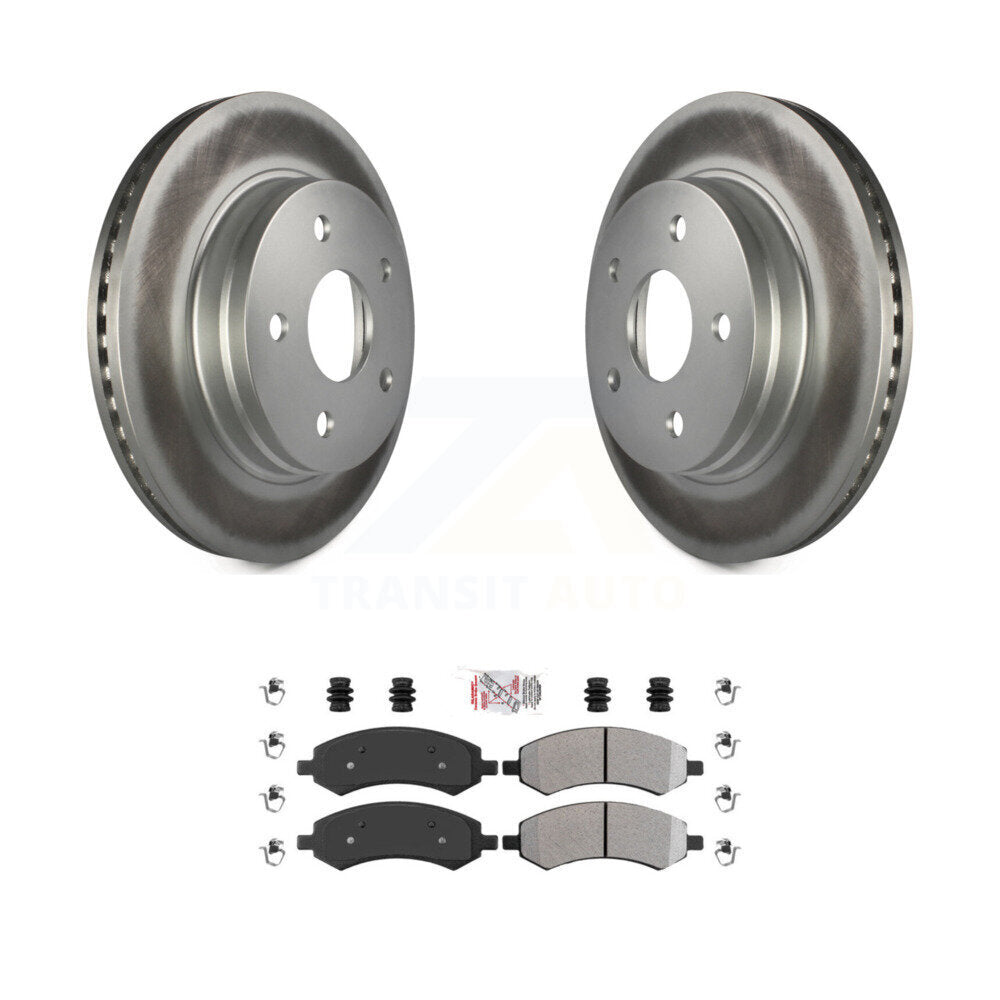 Kit de plaquettes semi-métalliques de Rotor de frein de manteau avant pour Ram 1500 Classic Dodge Chrysler