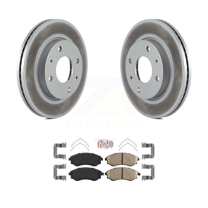 Kit de rotor de frein à revêtement avant et de plaquettes en céramique, pour Hyundai Elantra Sonata Kia Optim