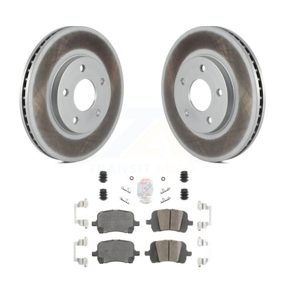 Kit de rotors de frein à disque et de plaquettes en céramique avec revêtement avant, pour Chevrolet HHR KGA-10042