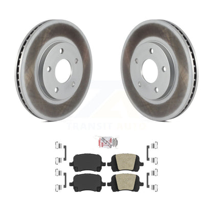 Kit de rotors de frein à disque et de plaquettes en céramique avec revêtement avant, pour Chevrolet HHR KGA-10042