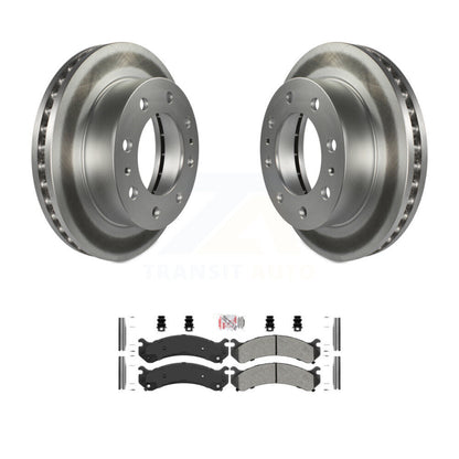 Kit de plaquettes semi-métalliques de Rotor de frein de manteau avant pour GMC Chevrolet Sierra 2500 HD H