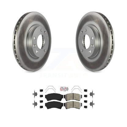 Kit de plaquettes semi-métalliques de Rotor de frein de manteau avant pour Ford Fusion Mazda 6 Lincoln MK