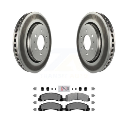 Kit de plaquettes semi-métalliques de Rotor de frein à revêtement avant, pour Ford F-150 Expedition Lincol