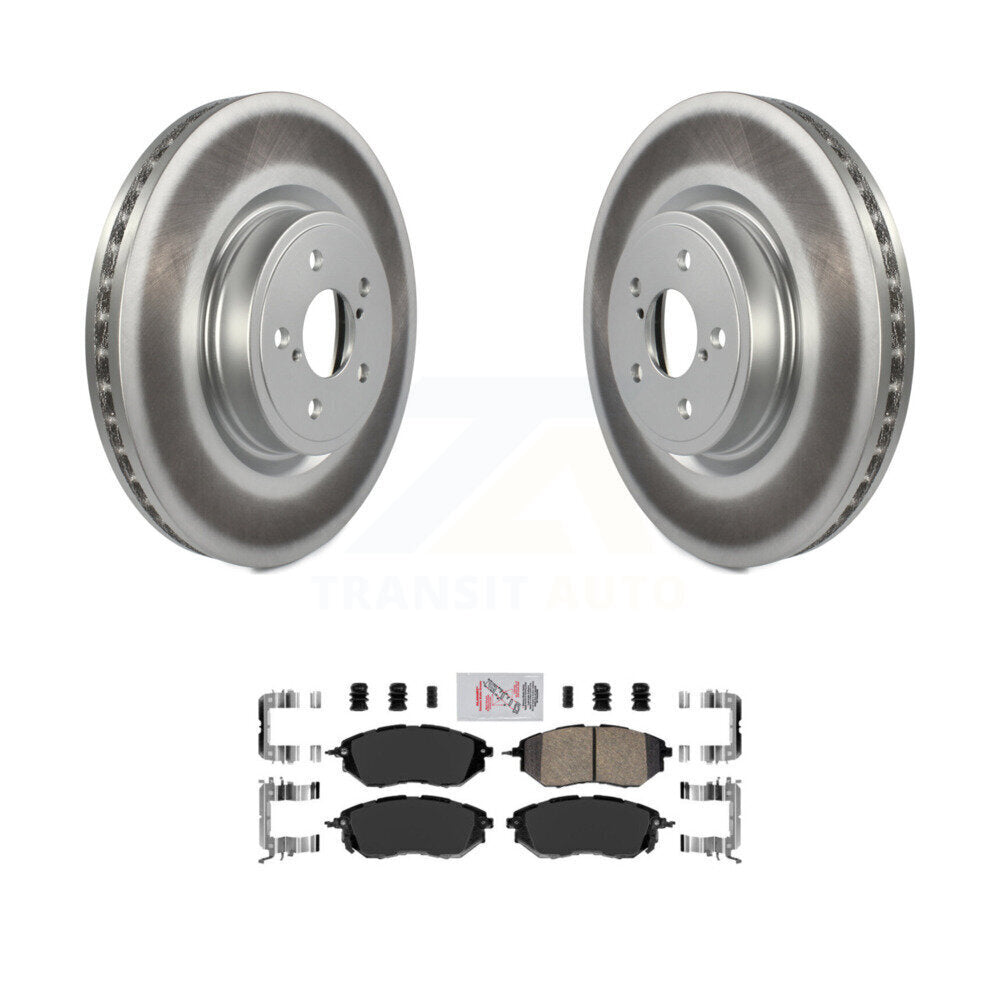 Kit de plaquettes de frein à disque en céramique, avec revêtement avant, pour Subaru Forester Outback Legac