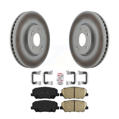 Kit de plaquettes de frein en céramique avec revêtement avant, pour Hyundai Veloster Turbocharge 13-15