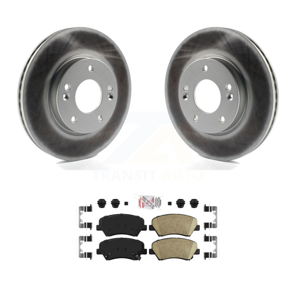 Kit de plaquettes de frein en céramique, Rotor de frein avant, pour Hyundai Elantra GT Kia Forte Veloste