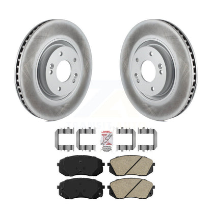 Kit de rotor de frein à revêtement avant et de plaquettes en céramique, pour Hyundai Tucson Sonata Kia Cadenz