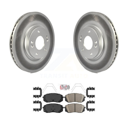 Kit de plaquettes de frein en céramique, Rotor de frein avant, pour Hyundai Kona Kia Seltos Forte Elantr