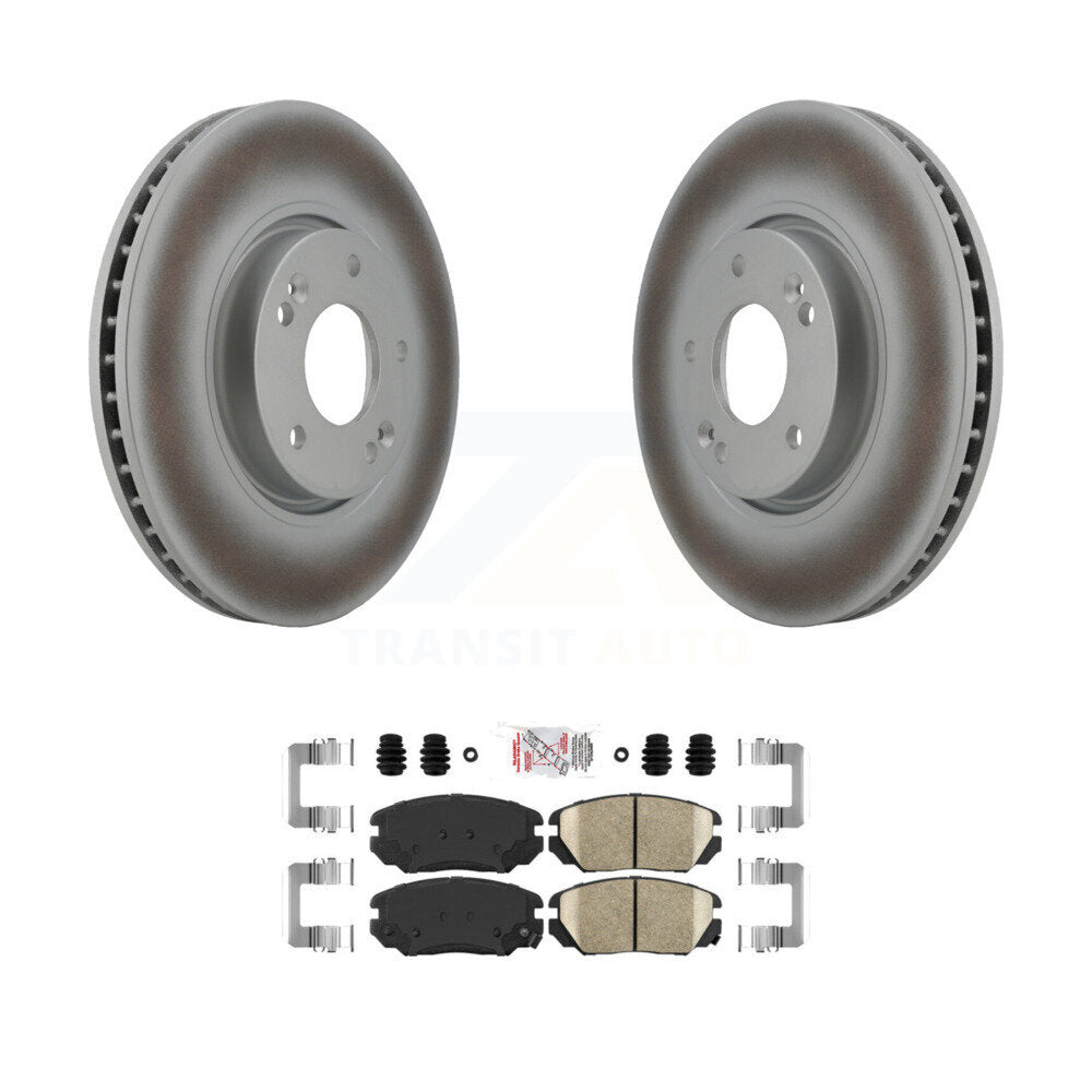 Kit de plaquettes en céramique pour rotors de frein à disque avant, pour Hyundai Sonata 2006 2010 3.3