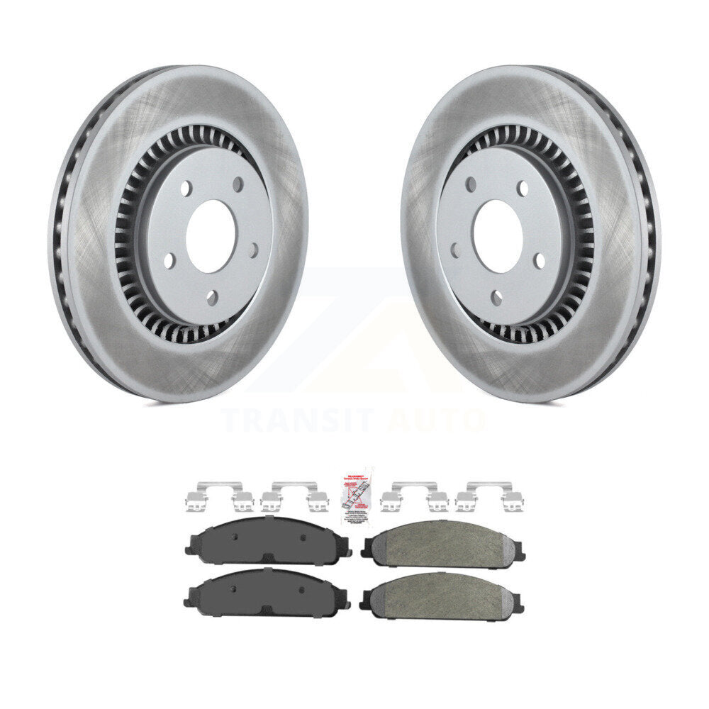Kit de plaquettes semi-métalliques de Rotor de frein à revêtement avant, pour Ford Five Hundred Freestyle
