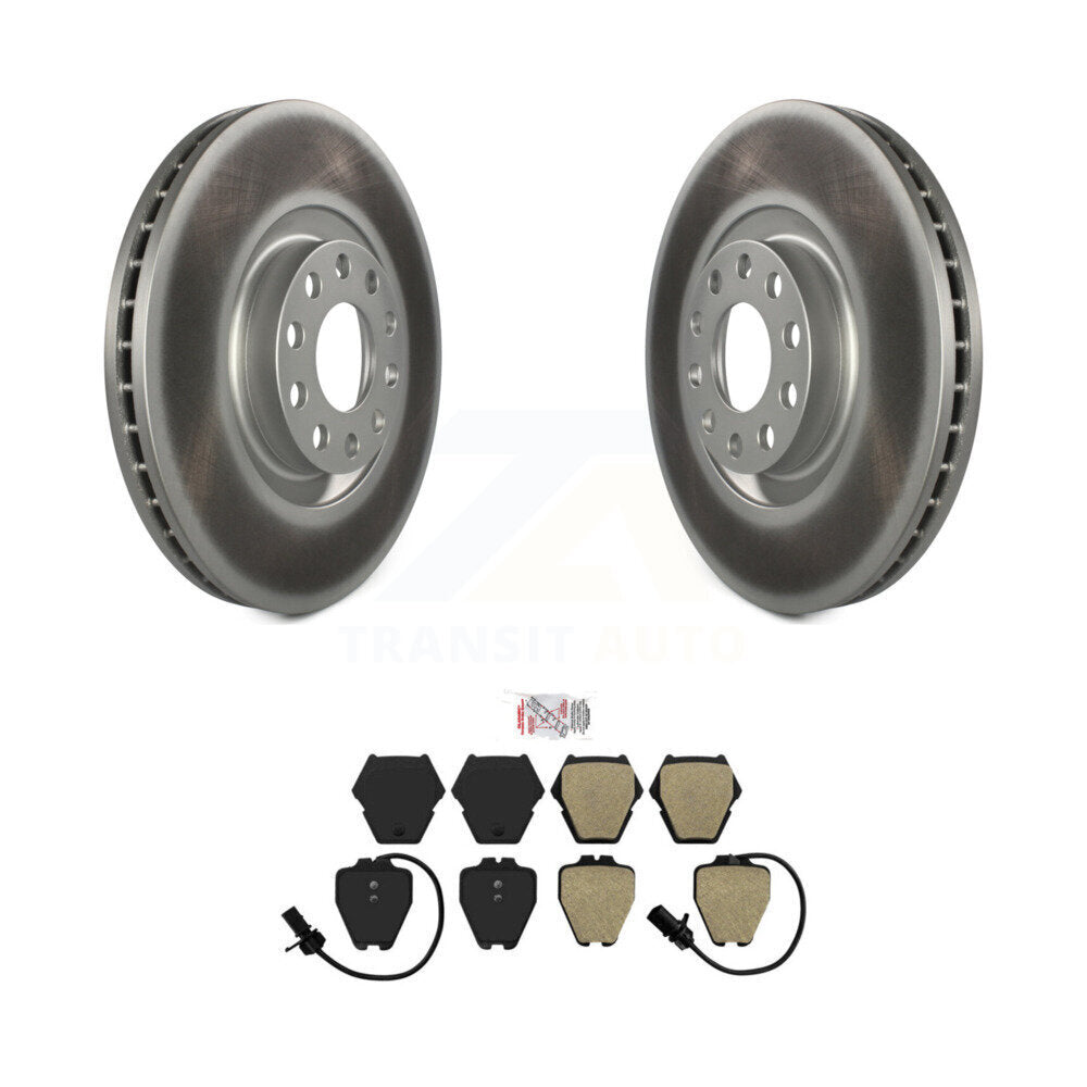 Kit de plaquettes semi-métalliques de Rotor de frein à disque à revêtement avant, pour Audi A4 Quattro S4 A6 S