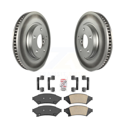 Rotor de frein à revêtement avant et Kit de plaquettes en céramique pour Buick Pontiac LaCrosse Grand Pri