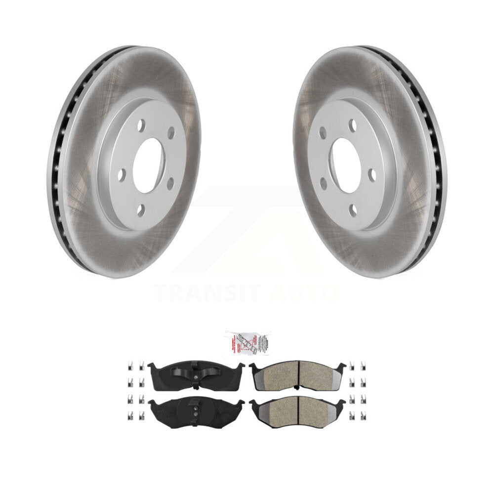 Kit de plaquettes semi-métalliques de Rotor de frein de manteau avant pour Neon Dodge Chrysler Plymouth S