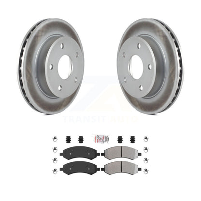 Kit de rotor de frein à revêtement avant et de plaquettes semi-métalliques pour Dakota Dodge Ram mitsubishi