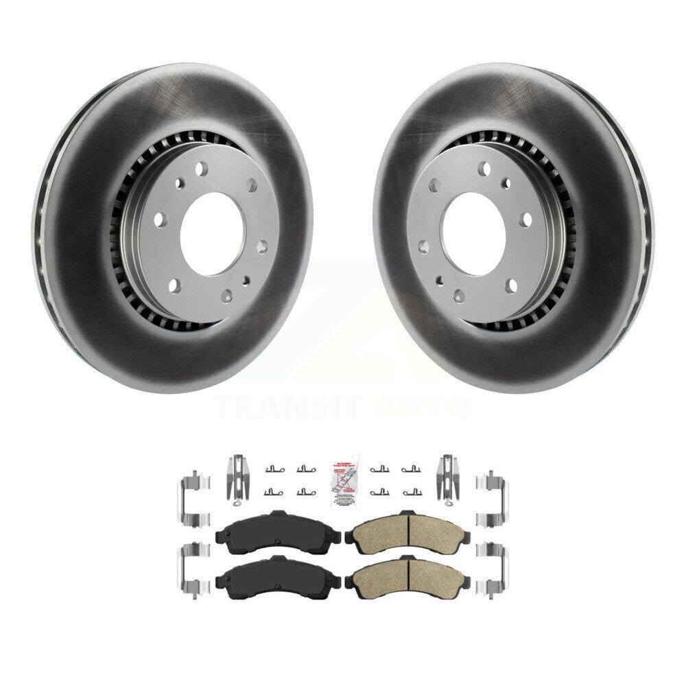Kit de plaquettes de frein en céramique avec revêtement avant, pour Chevrolet GMC Trailblazer Envoy X
