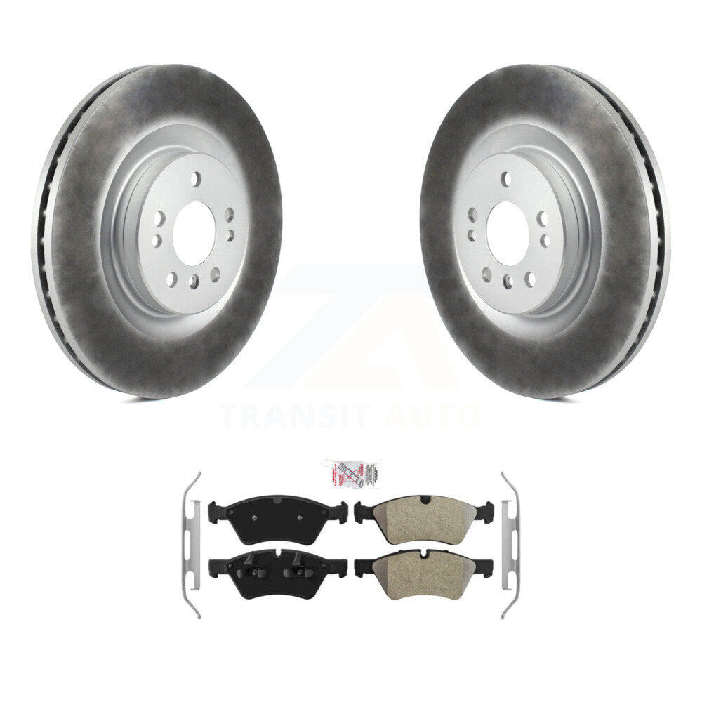 Kit de plaquettes semi-métalliques de Rotor de frein de manteau avant pour Mercedes-Benz ML350 ML320 GL35