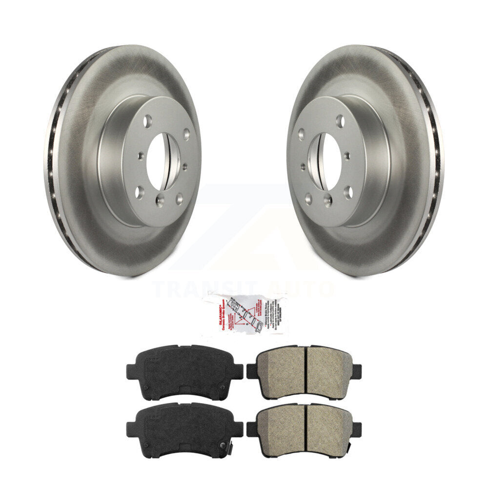 Rotor de frein à disque avec revêtement avant et kit de plaquettes semi-métalliques pour Suzuki Aeri 2002-2005