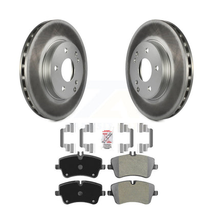 Kit de plaquettes de frein à disque semi-métalliques avec revêtement avant, pour Mercedes-Benz C230 C24
